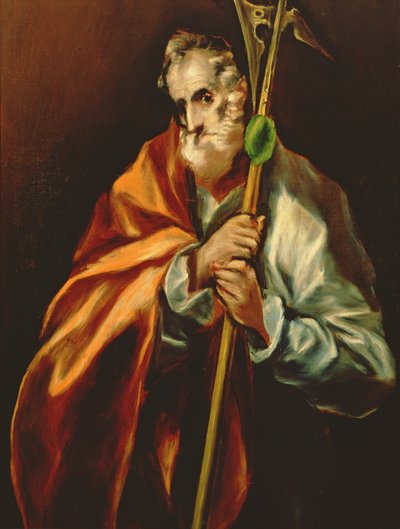 セントジュードタデウス、1606年 作： El Greco